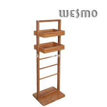 Carbonized Bamboo Bathroom Rack (WRB0509A)